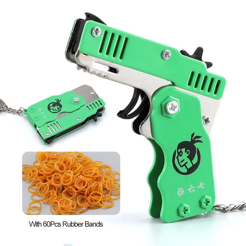 Mini Rubber Band Gun - DGproducts Green Mini Rubber Band Gun